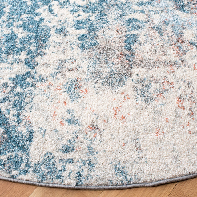 Safavieh Tulum Tul232C Ivory/Dark Blue Rug.