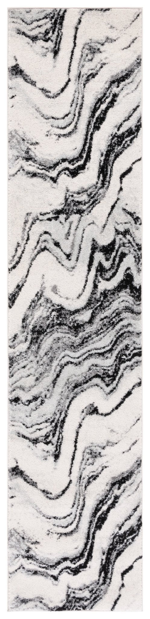 Safavieh Tulum Tul274A Ivory/Black Rug.