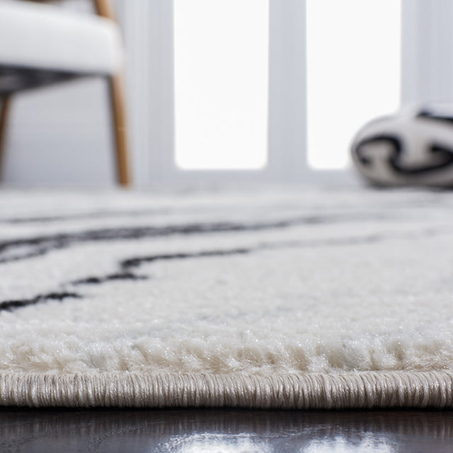 Safavieh Tulum Tul274A Ivory/Black Rug.