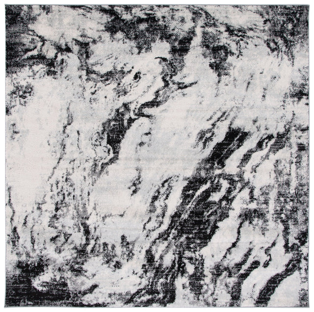 Safavieh Tulum Tul277A Ivory/Black Rug.