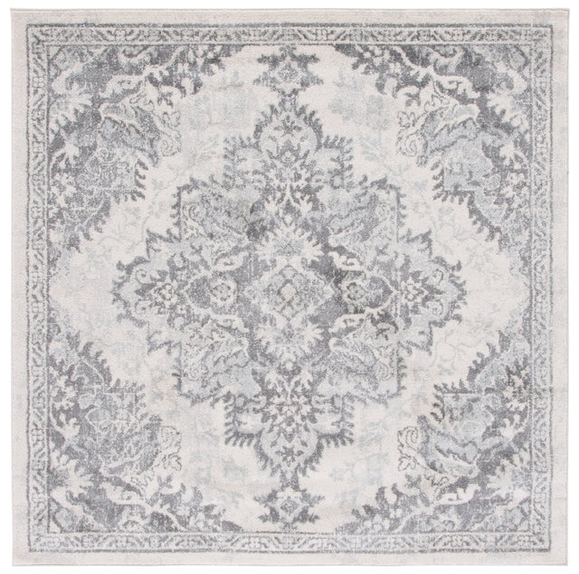 Safavieh Tulum Tul278C Ivory/Grey Rug.