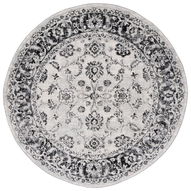 Safavieh Tulum Tul281A Ivory/Black Rug.