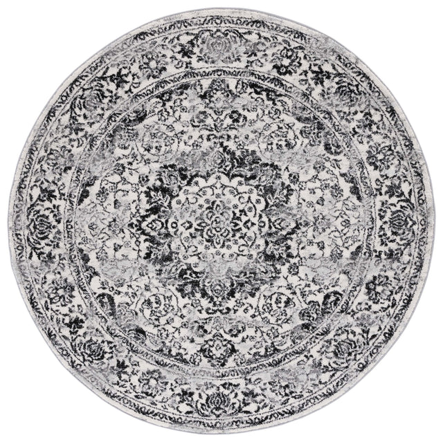 Safavieh Tulum Tul282A Ivory/Black Rug.
