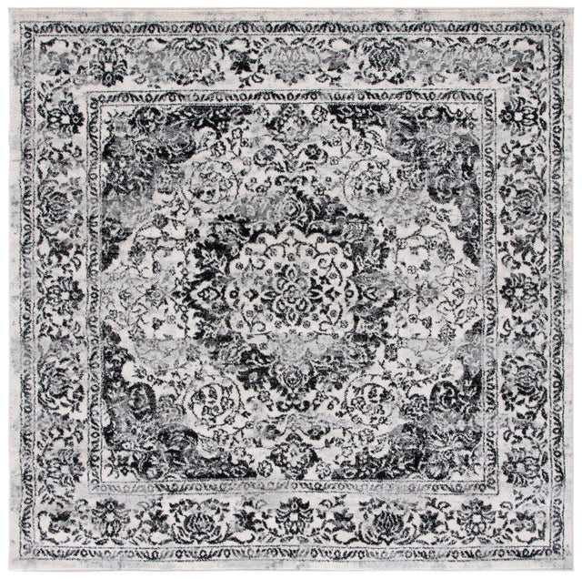 Safavieh Tulum Tul282A Ivory/Black Rug.