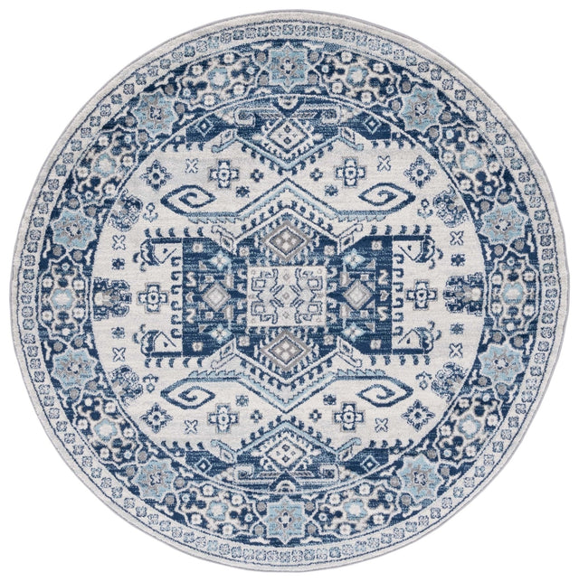 Safavieh Tulum Tul285B Ivory/Blue Rug.