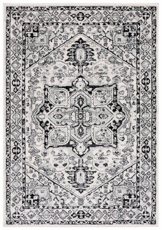 Safavieh Tulum Tul286A Ivory/Black Rug.