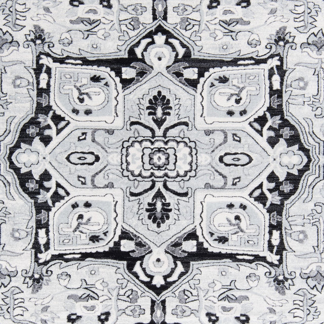 Safavieh Tulum Tul286A Ivory/Black Rug.