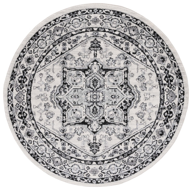 Safavieh Tulum Tul286A Ivory/Black Rug.