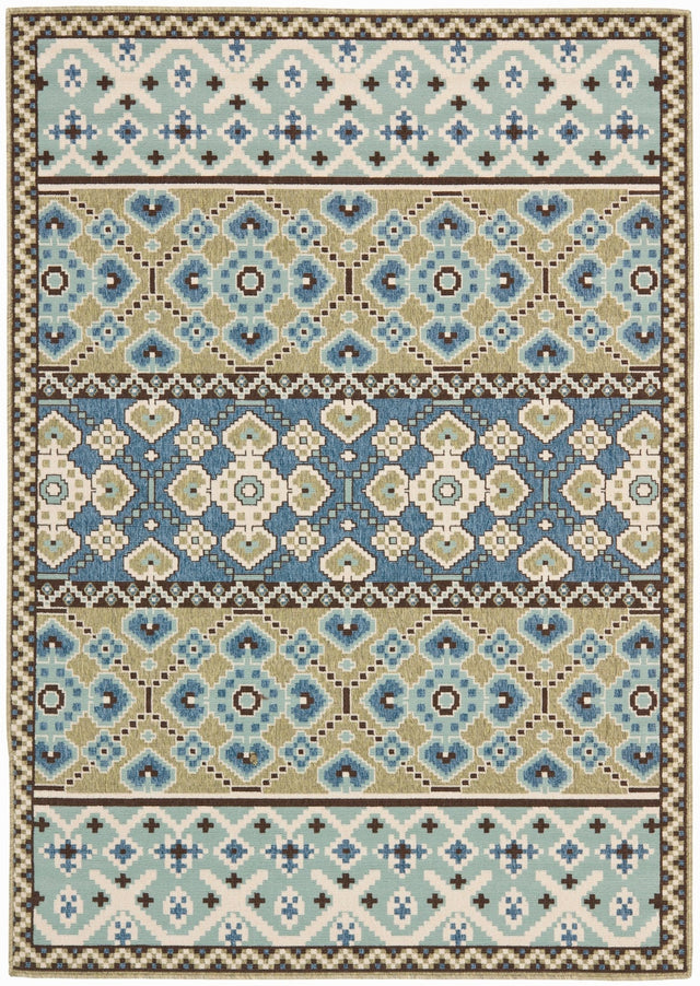 Safavieh Veranda Ver093 Green/Blue Rug.