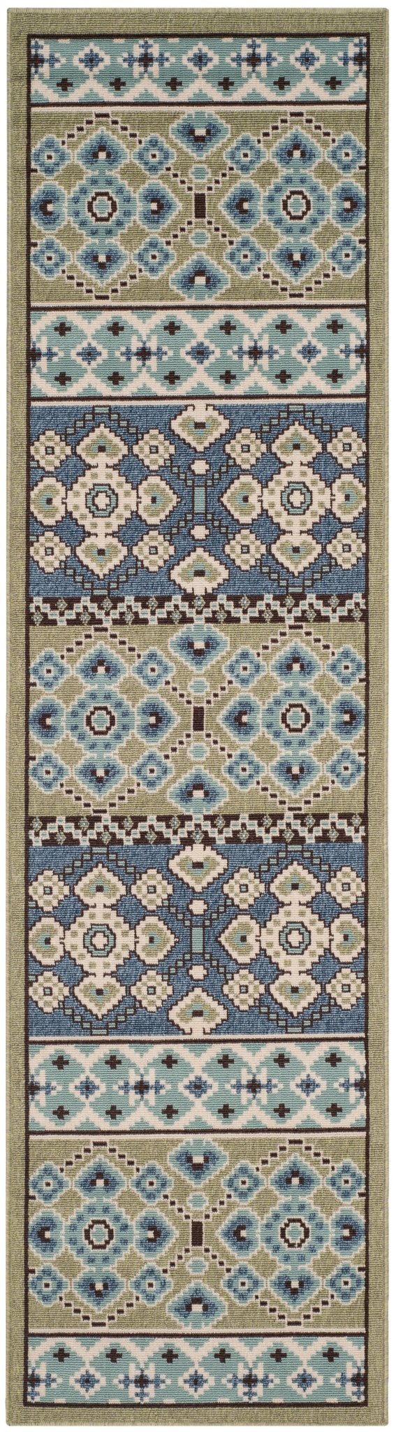 Safavieh Veranda Ver093 Green/Blue Rug.