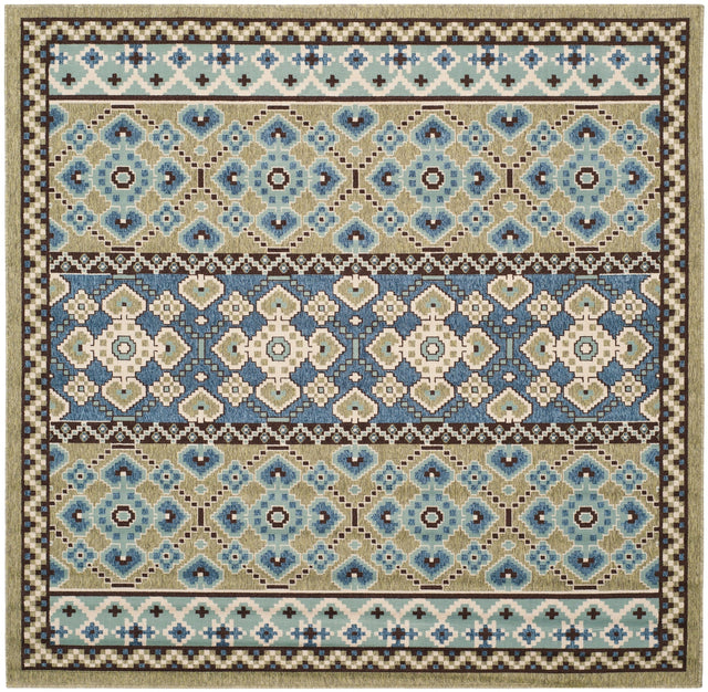 Safavieh Veranda Ver093 Green/Blue Rug.