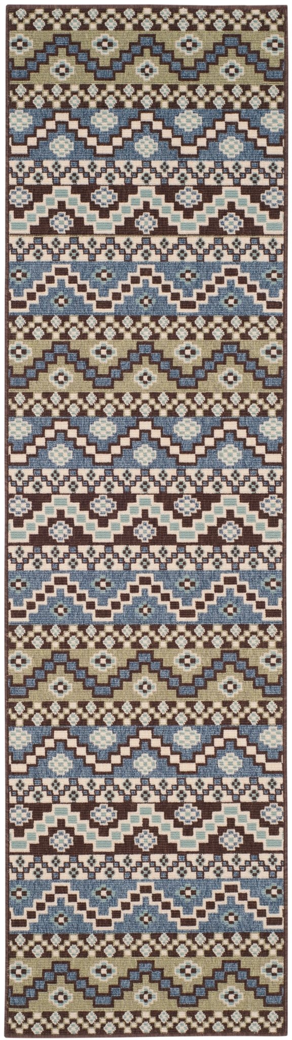 Safavieh Veranda Ver095 Blue/Creme Rug.