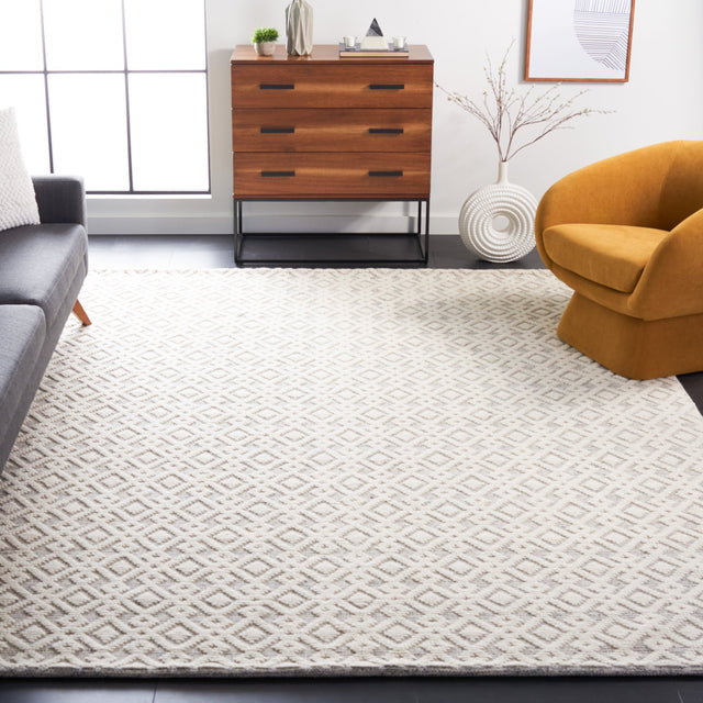 Safavieh Vermont Vrm102F Ivory/Grey Rug.