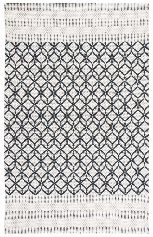 Safavieh Vermont Vrm150Z Ivory/Black Rug.