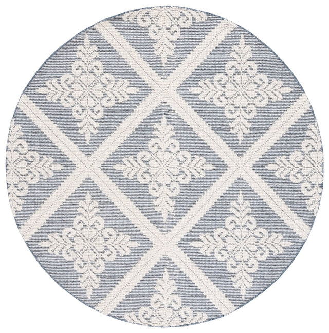Safavieh Vermont Vrm306M Ivory/Blue Rug.