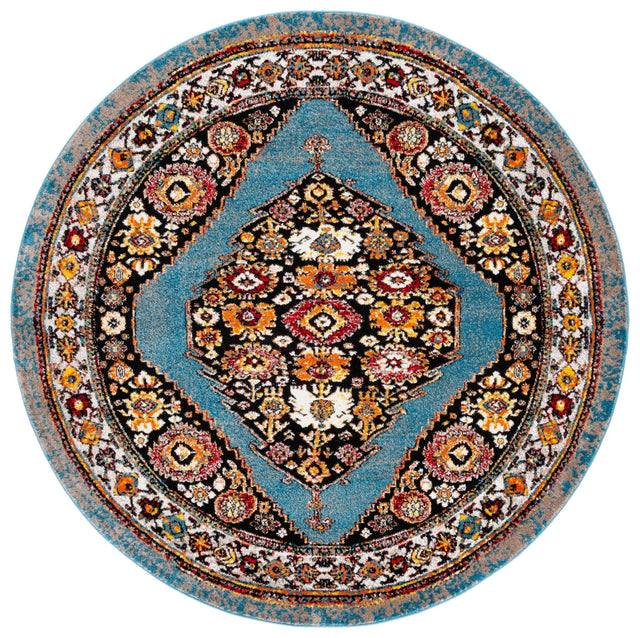 Safavieh Vintage Hamadan Vth265M Blue/Black Rug.