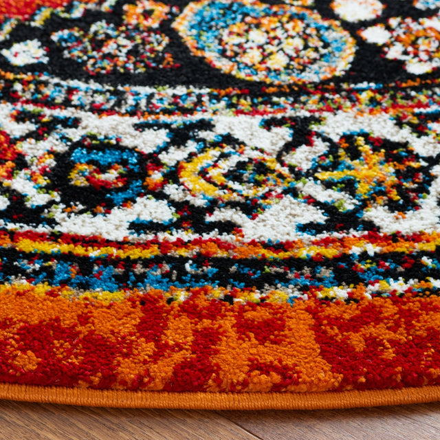 Safavieh Vintage Hamadan Vth265Q Red/Black Rug.