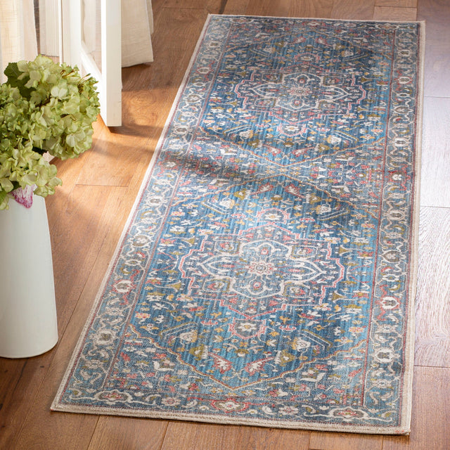 Safavieh Vintage Persian Vtp479L Blue/Ivory Rug.
