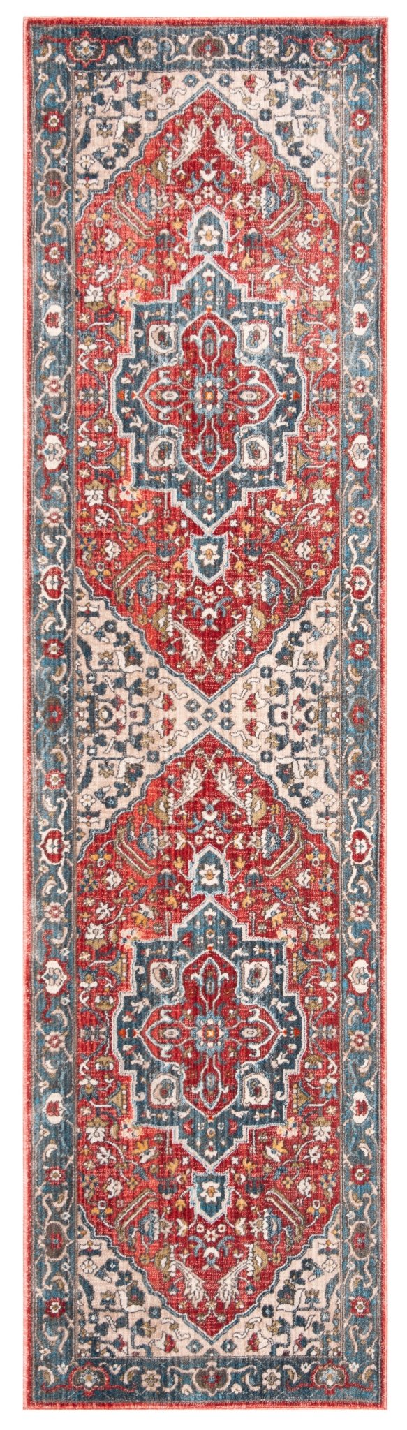 Safavieh Vintage Persian Vtp479M Red/Blue Rug.