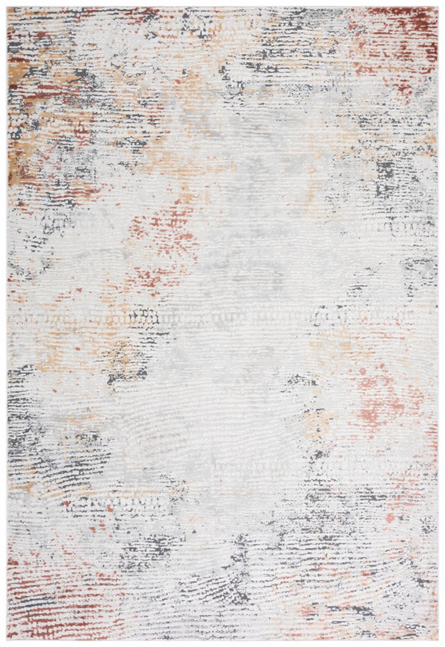 Safavieh Vogue Vge204B Beige/Blue Rust Rug.