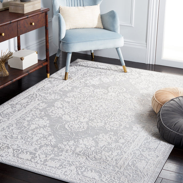 Safavieh Vogue Vge230F Grey/Light Grey Rug.