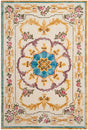 Safavieh Savonnerie Sav609A Ivory/Multi Rug.