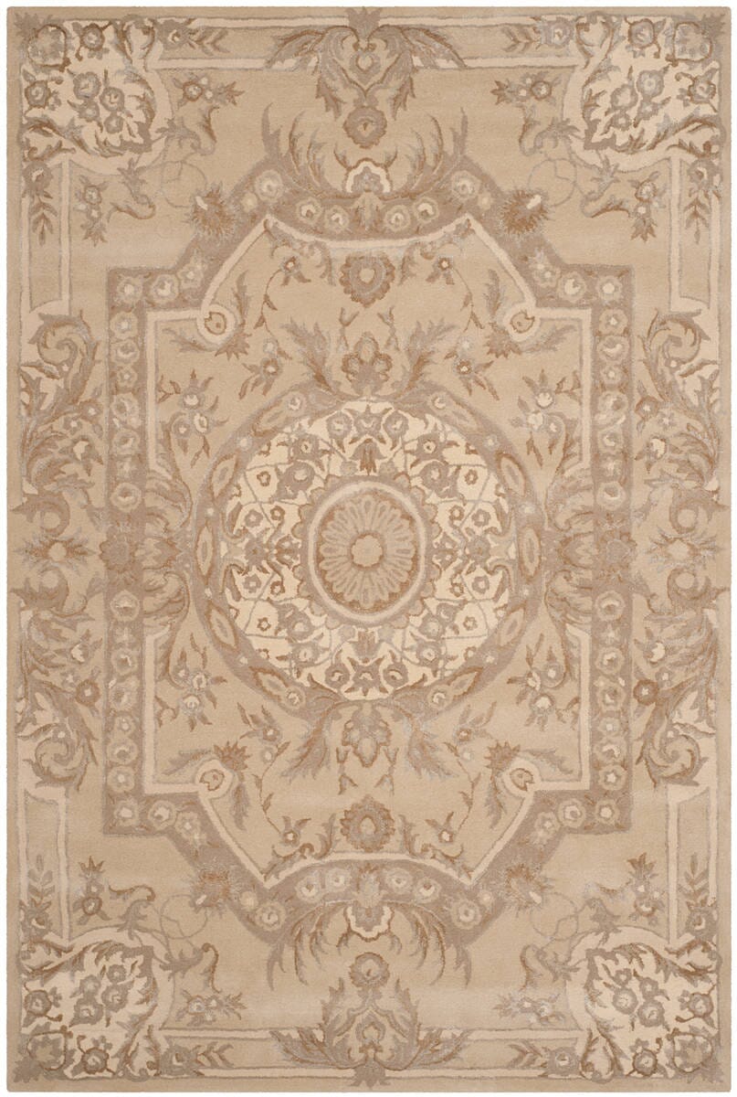 Safavieh Savonnerie Sav623A Sand Rugs.