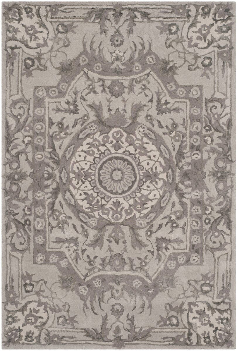 Safavieh Savonnerie Sav623B Smoke Rugs.