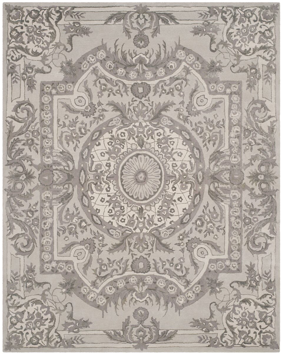 Safavieh Savonnerie Sav623B Smoke Rugs.