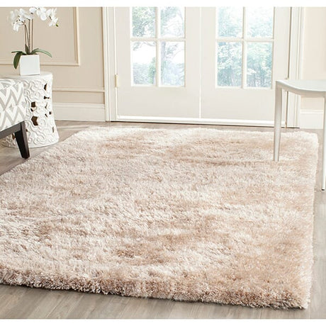 Safavieh South Beach Shag Sbs562C Champagne Rugs.