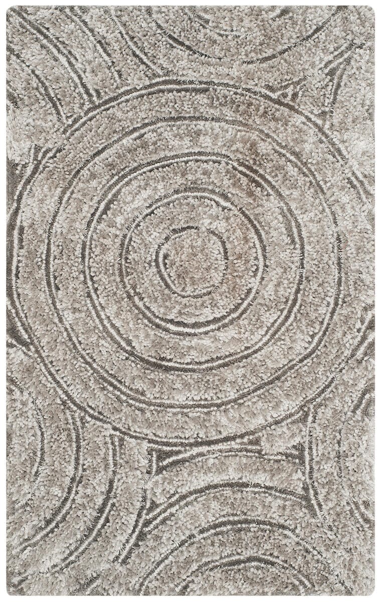 Safavieh South Beach Shag Sbs620B Silver Rugs.
