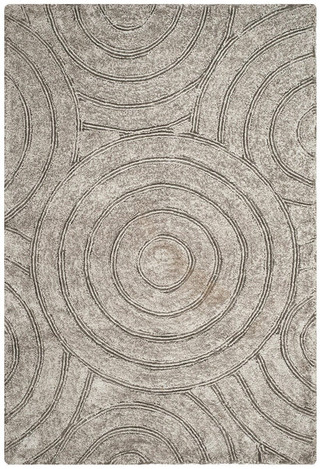 Safavieh South Beach Shag Sbs620B Silver Rugs.