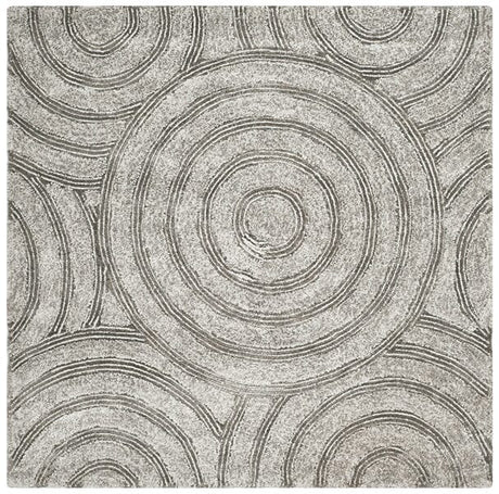 Safavieh South Beach Shag Sbs620B Silver Rugs.