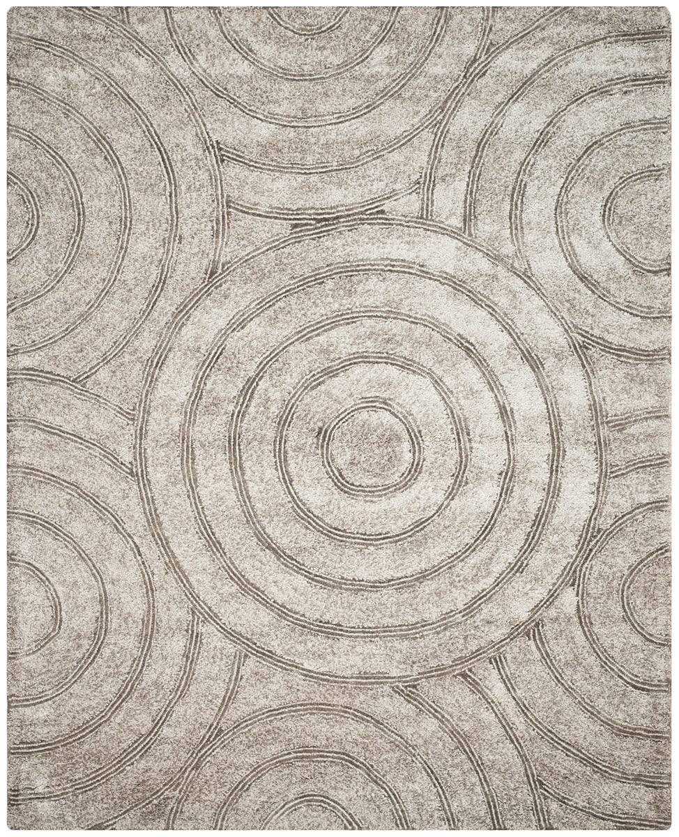 Safavieh South Beach Shag Sbs620B Silver Rugs.
