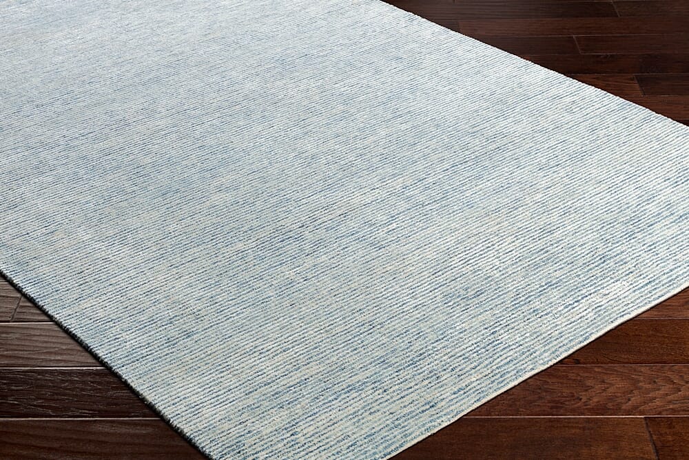 Surya Strada Sda-2302 Pale Blue, Denim, Cream Rugs.