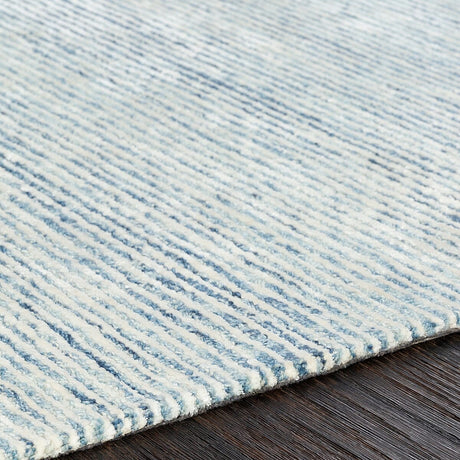 Surya Strada Sda-2302 Pale Blue, Denim, Cream Rugs.