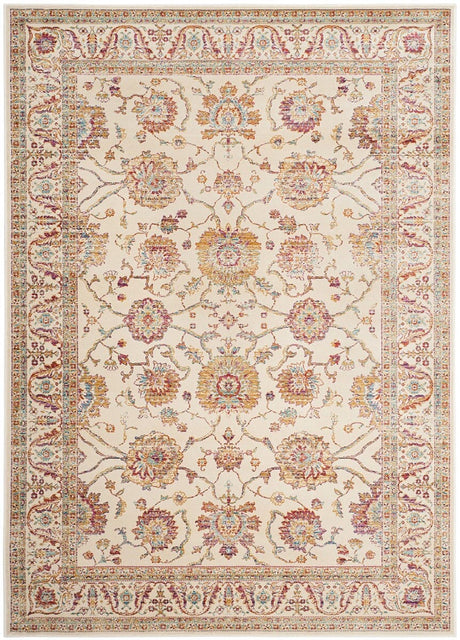 Safavieh Sevilla Sev811B Ivory / Multi Rugs.