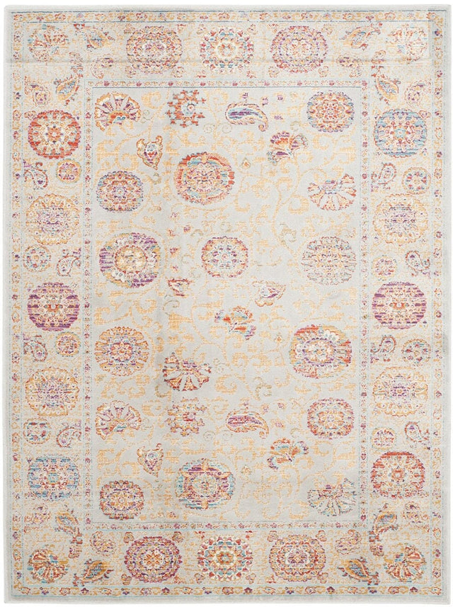 Safavieh Sevilla Sev812D Silver / Multi Rugs.