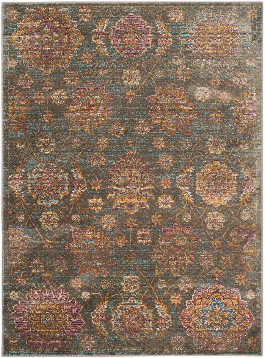 Safavieh Sevilla Sev814G Grey / Multi Rugs.