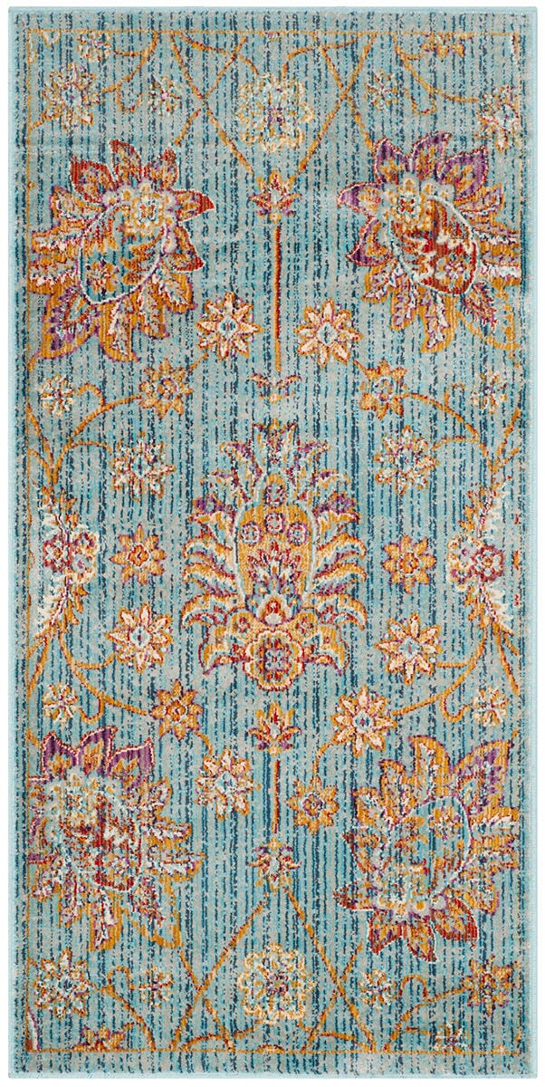Safavieh Sevilla Sev814H Blue / Multi Rugs.