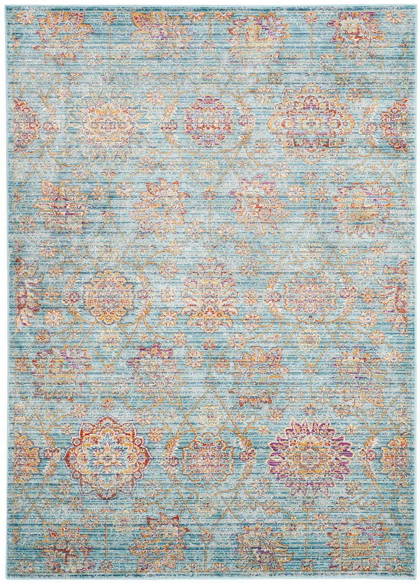 Safavieh Sevilla Sev814H Blue / Multi Rugs.