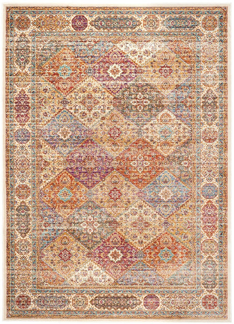 Safavieh Sevilla Sev815B Ivory / Multi Rugs.