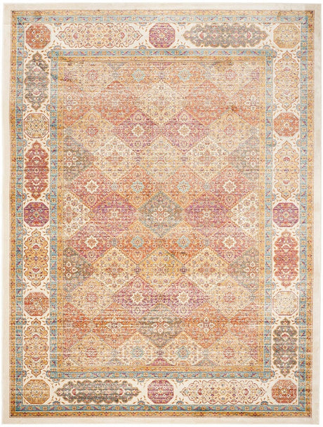 Safavieh Sevilla Sev815B Ivory / Multi Rugs.