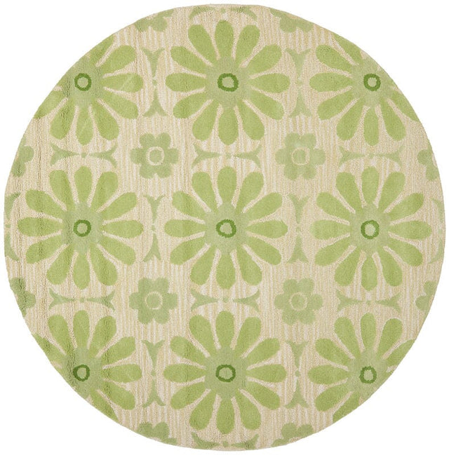 Safavieh Safavieh Kids Sfk319A Beige / Green Rugs.