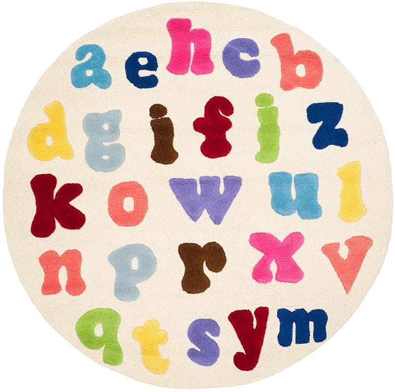 Safavieh Safavieh Kids sfk389a Ivory / Multi Rugs.