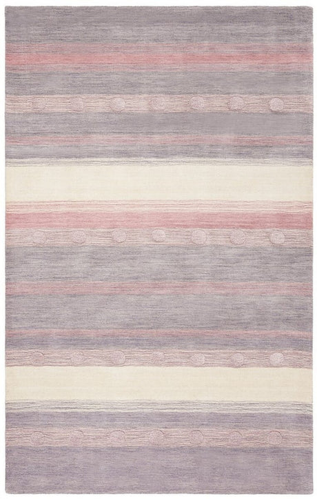 Safavieh Safavieh Kids Sfk801V Light Purple / Ivory Rugs.