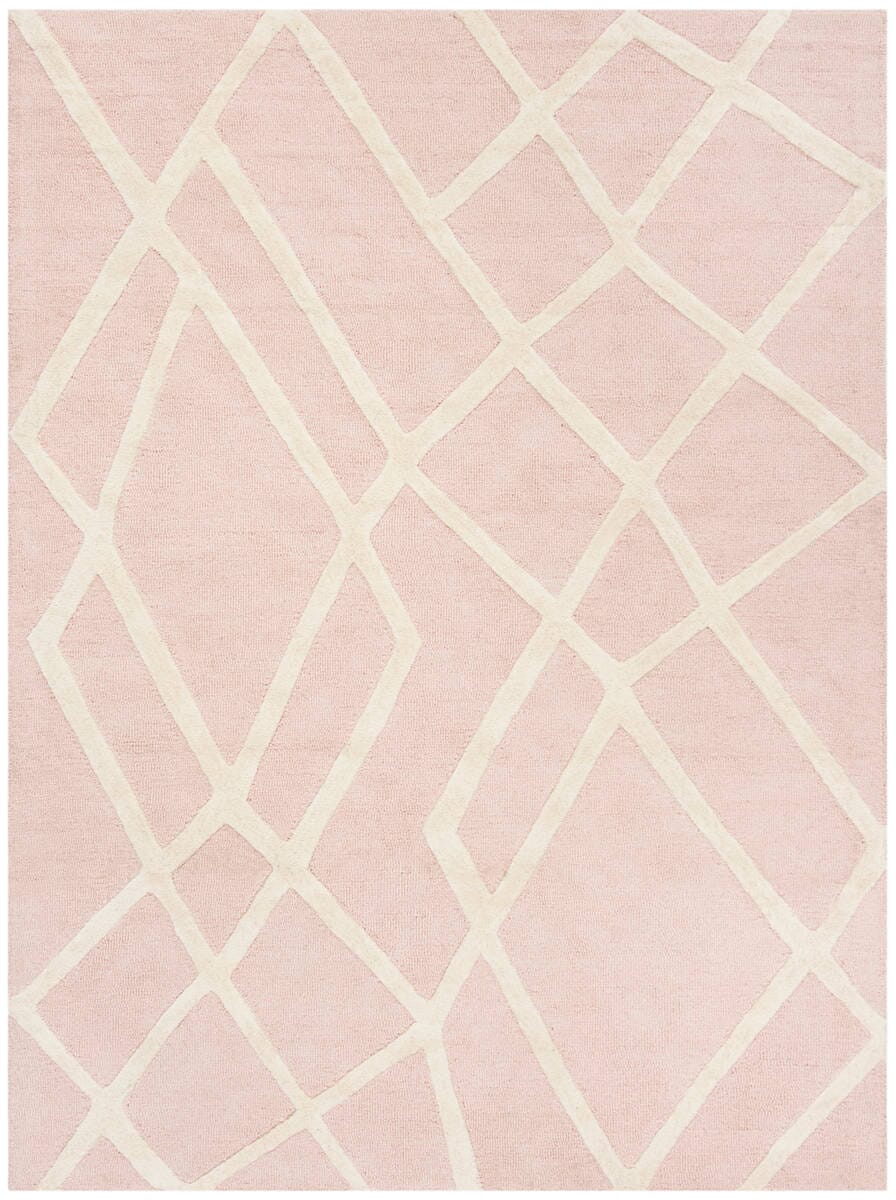 Safavieh Safavieh Kids Sfk905P Pink / Ivory Rugs.