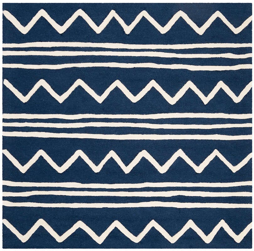 Safavieh Safavieh Kids Sfk907N Navy / Ivory Rugs.