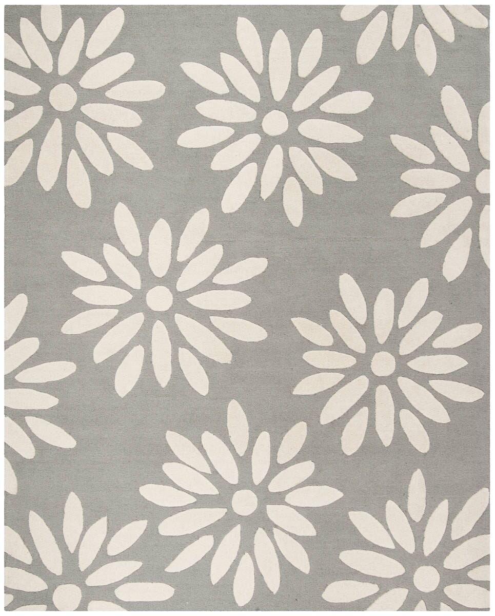 Safavieh Safavieh Kids Sfk914C Grey / Ivory Rugs.