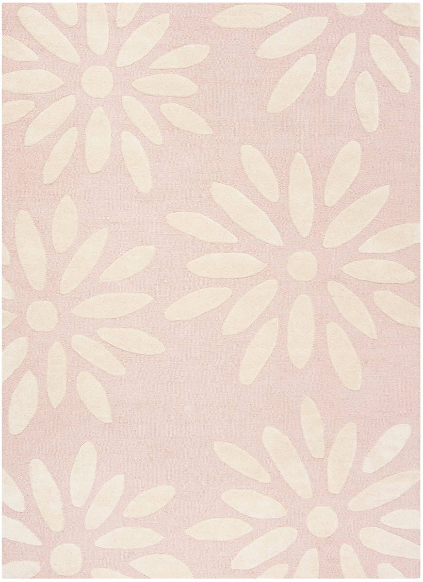 Safavieh Safavieh Kids Sfk914P Pink / Ivory Rugs.
